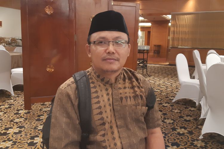 Koordinator Bantuan Hukum Migrant Care Nur Harsono ketika di Hotel Aryaduta Jakarta, Rabu (27/11/2019).