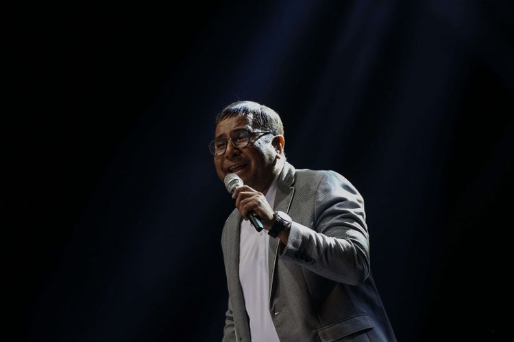 Harvey Malaihollo & The Millennials Sing Motown menghibur penonton di Java Jazz Festival 2019 di JI Expo Kemayoran, Jakarta, Minggu (3/3/2019) malam.