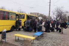 Warga Ukraina Kabur dari Referendum Rusia, Desa Tampak Kosong