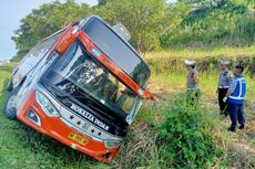 Kecelakaan Bus Rosalia Indah di Tol Batang, Sopir Alami 