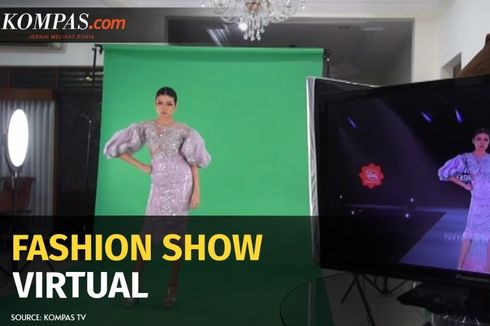 [VIDEO] Uniknya Fashion Show Virtual dengan Teknologi Green Screen
