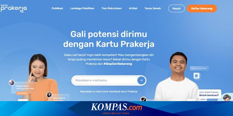 Gelombang 18 Kartu Prakerja Dibuka, Daftar di www.prakerja.go.id - Vimarsana News