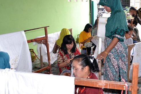 Batik Pamiluto Ceplokan Khas Gresik Sudah Hasilkan 7.000 Karya