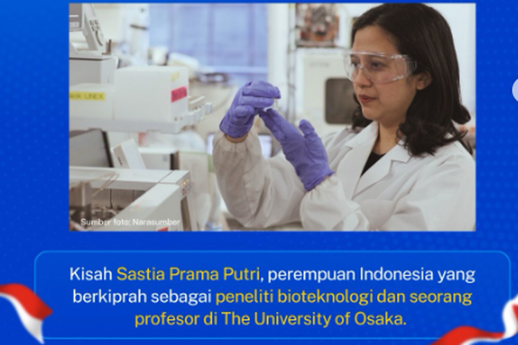 Cerita Sastia Prama Putri, Profesor dan Peneliti Bioteknologi di University of Osaka