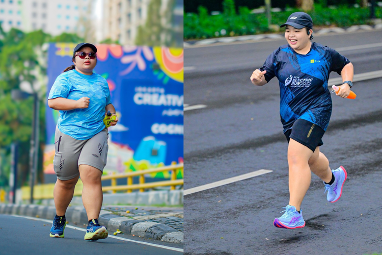Perjalanan Awa Jadi Pelari Plus Size, Buktikan Semua Orang Bisa Berlari