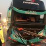 Bus Pariwisata Tabrak Truk di Tol Jombang-Mojokerto, 13 Penumpang Luka-luka