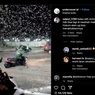 Video Viral Kerumunan Laron Sebabkan Kecelakaan Motor Beruntun