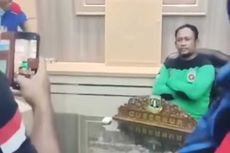 Tidak Kunjung Ditemui, Buruh Duduki Kursi Gubernur Banten Wahidin Halim