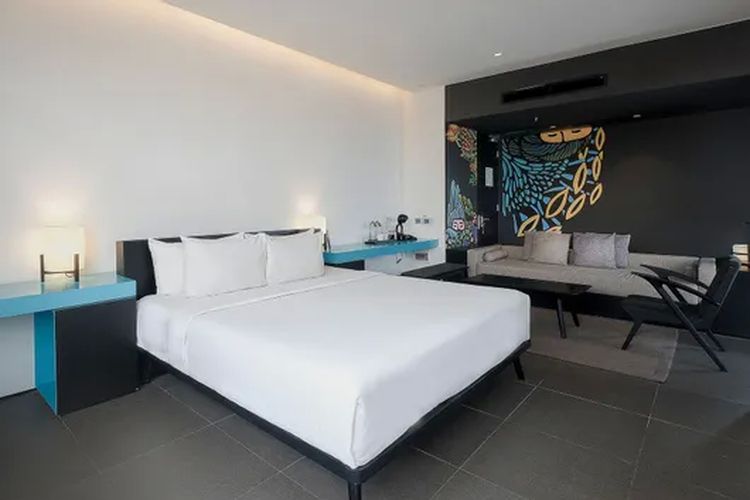 Kamar Artotel Gajahmada Semarang.