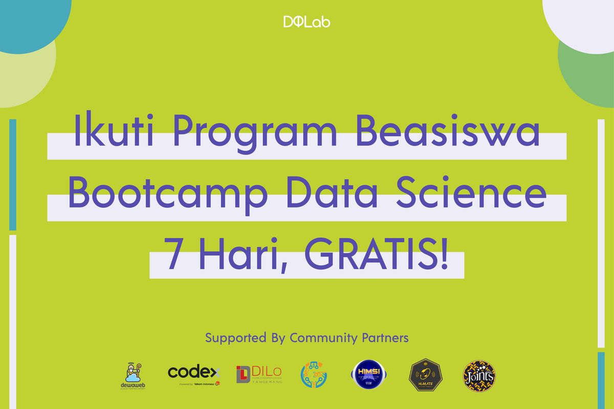 DQLab UMN Buka Pendaftaran Belajar Data Science Gratis untuk Umum