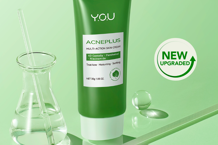YOU AcnePlus Multi Action Skin Cream. moisturizer untuk kulit berjerawat