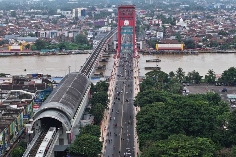CFD Palembang Ditunda Usai Picu Macet, Wali Kota Evaluasi Penutupan Jembatan Ampera
