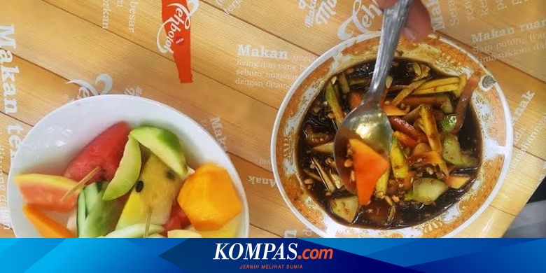 Nikmati Rujak Nibong Yang Tersohor Ini Tempat Aslinya Halaman All Kompas Com