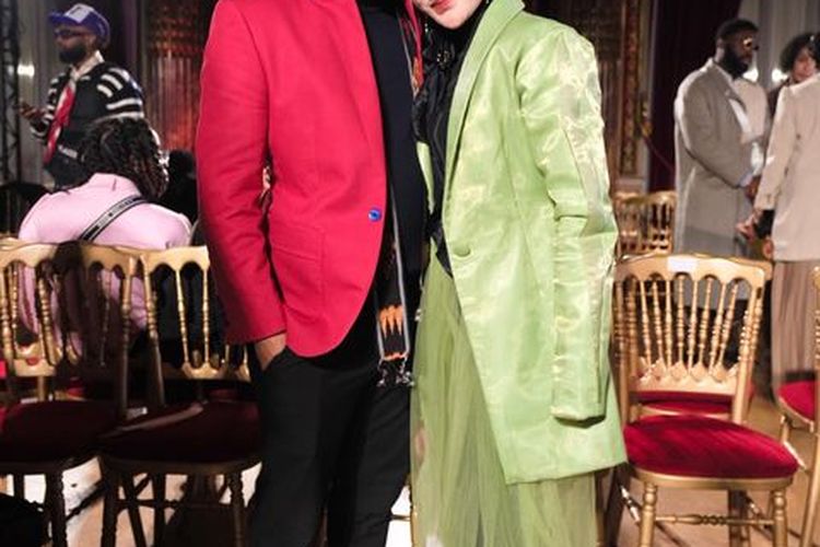 Pengusaha Gilang Juragan 99 dan istrinya, Shandy Purnamasari.