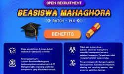 Kuliah Gratis Tanpa Ikatan Dinas? Daftar Beasiswa Mahaghora Sekarang!