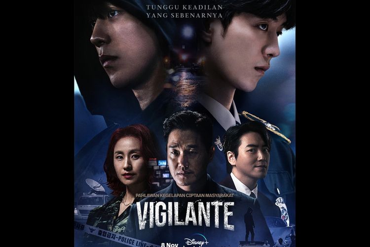 Vigilante meramaikan daftar drama Korea pada November 2023 yang akan tayang di Disney+ Hotstar mulai tanggal 8.