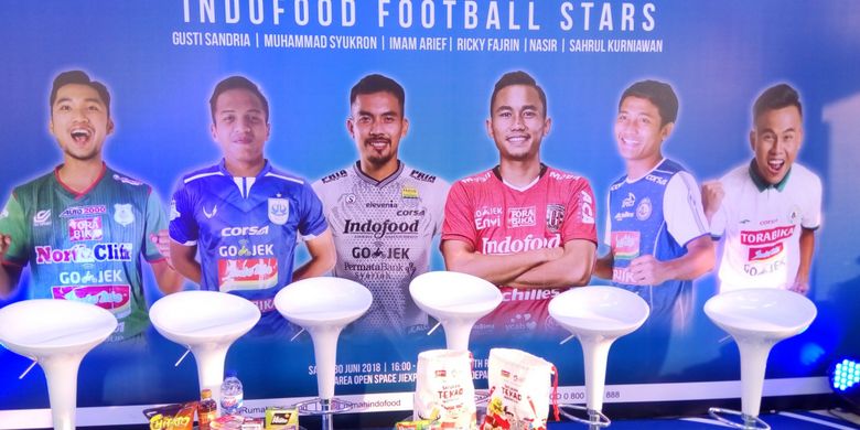 Indofood melalui produk Indomie menjadi sponsor tujuh klub Liga Indonesia musim 2018 yakni PSMS Medan, PSIS Semarang, Persib Bandung, Bali United, Arema FC Malang, PSS Sleman, dan Celebest FC Palu.  