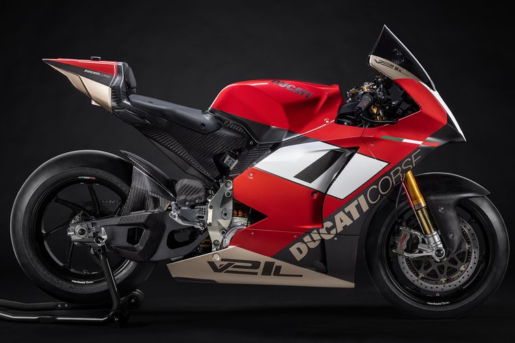 Ducati V21L, motor listrik yang dipakai di MotoE 2024