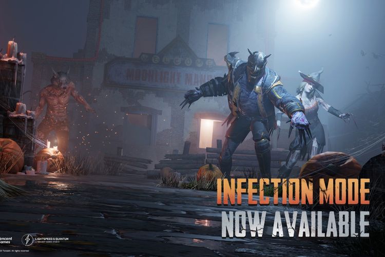 PUBG Mobile dilengkapi dengan infection mode sebagai bentuk perayaan Halloween pada akhir bulan Oktober.