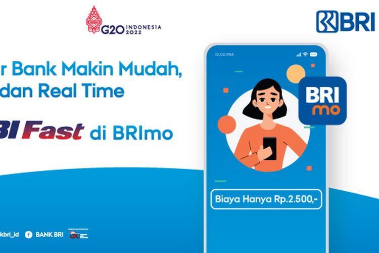 Cara transfer antarbank dengan biaya Rp 2.500 lewat BI-Fast bank BRI dengan mudah dan cepat