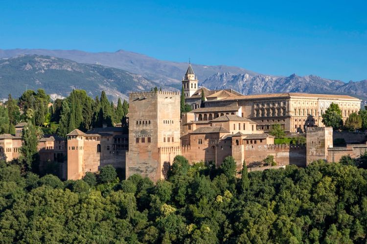 Istana Alhambra di Granada, Spanyol.