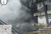 Kebakaran Gudang Sparepart Motor di Tajurhalang, Asap Pekat Selimuti Lokasi