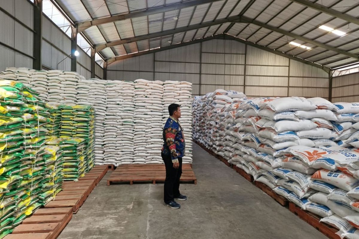 Stok Beras di Madura Aman Jelang Lebaran, Capai 4.000 Ton