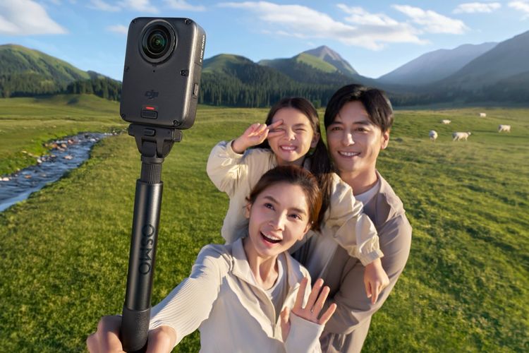 Kamera Aksi DJI Osmo 360 II Resmi Meluncur, Lensanya Bisa Dilepas-Pasang