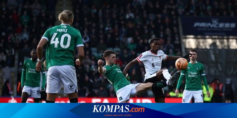 Hasil Plymouth Vs Liverpool 1-0, The Reds Tersingkir oleh Tim Dasar Kasta Kedua! - Kompas | Arenanews-1
