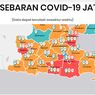 UPDATE: Peta Sebaran Covid-19 di Jatim, 51 Orang Positif Corona, Surabaya Terbanyak