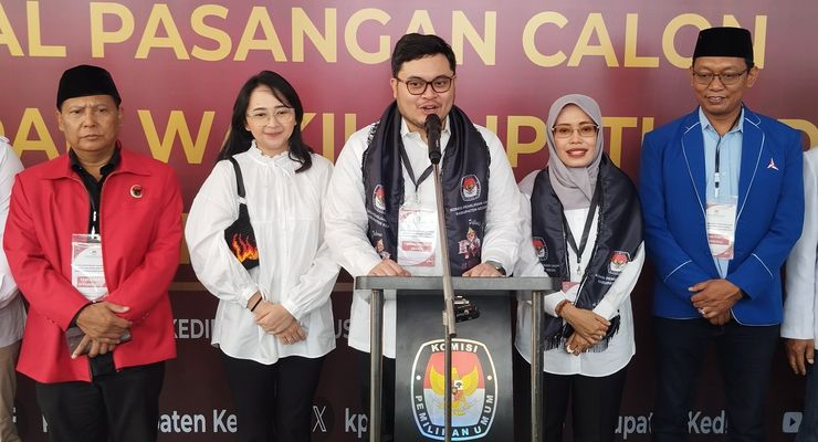 Pilkada Kediri, Petahana Pamer Infrastruktur hingga Janji Program Makan Bergizi 30.000 Siswa PAUD