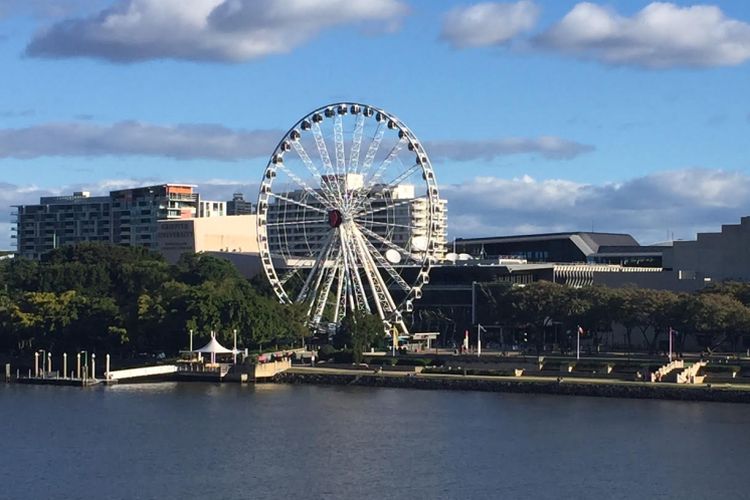 The Wheel of Brisbane di South Bank Parkland, Brisbane