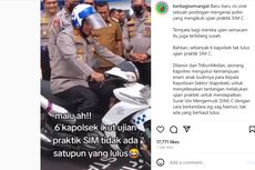 Video 6 Kapolsek Gagal Ujian Praktik SIM C Hoaks, Polda Jabar: Itu Kapolda Nyobain Trek