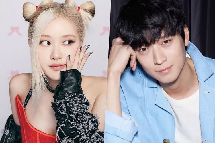 Personel girl group BLACKPINK, Rosé, dirumorkan berpacaran dengan aktor Kang Dong Won. 