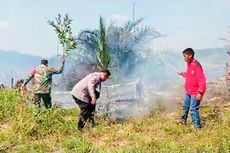 Hutan Lindung Bukit Suligi di Riau Terbakar, Pemadaman Dibantu Helikopter