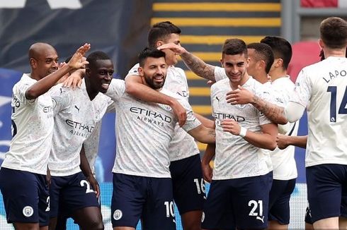 Hasil Palace Vs Man City - Petik 3 Poin, The Citizens Tinggal Tunggu Waktu Juara