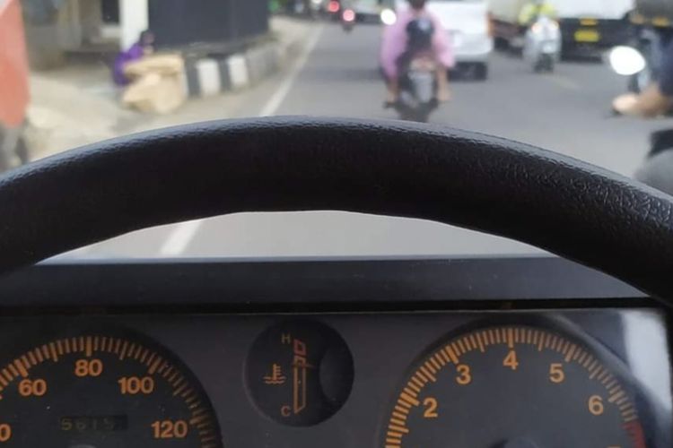 Masalah umum Suzuki Katana, overheat di jalan macet