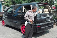 Ini Kondisi Alphard Pelaku Tabrak Lari di Surabaya yang Diamuk Massa