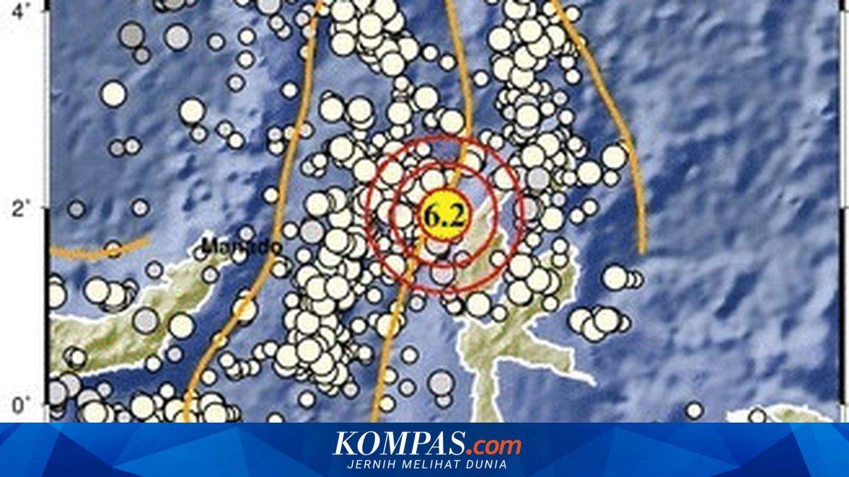 Gempa M 6,2 di Malut Dipicu Aktivitas Deformasi Batuan dalam Lempeng Laut Maluku