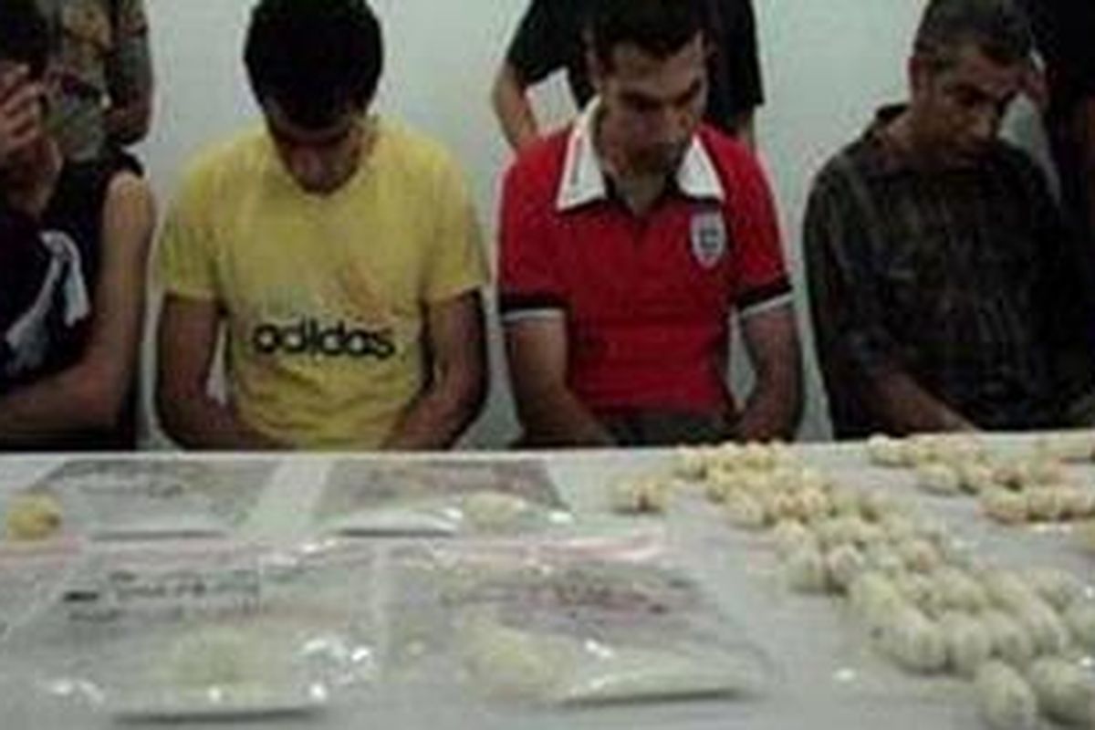 Ilustrasi kapsul sabu