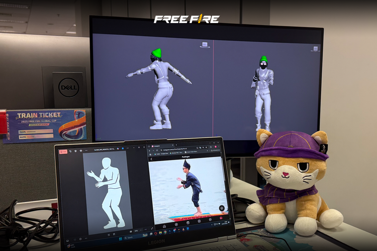 Garena menghadirkan emote atau gerakan aura farming Pacu Jalur yang akan dirilis pada Rabu (30/7/2025). Emote ini bisa didapatkan pemain setelah melakukan misi. 