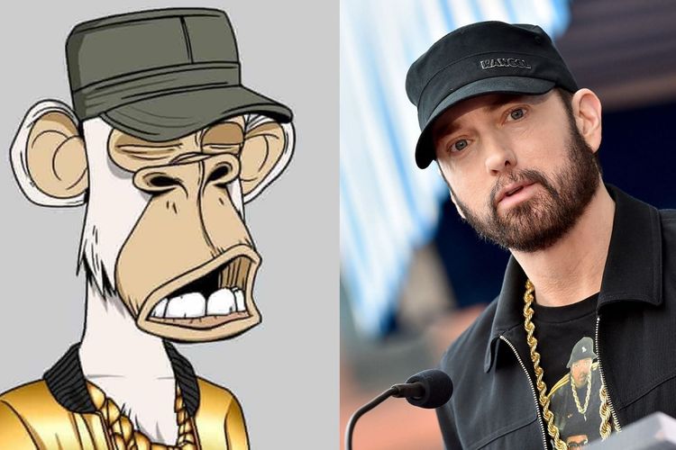 Eminem y su mono aburrido