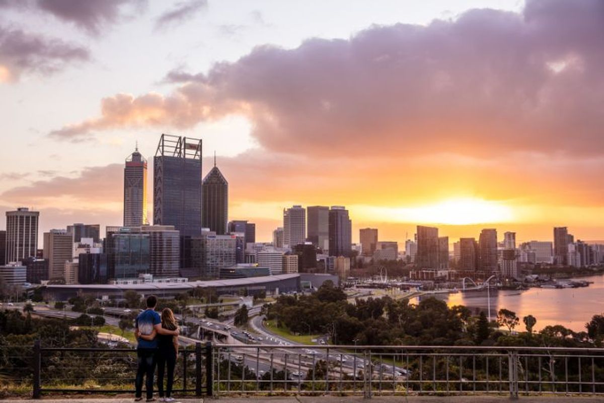 Pemandangan Kota Perth