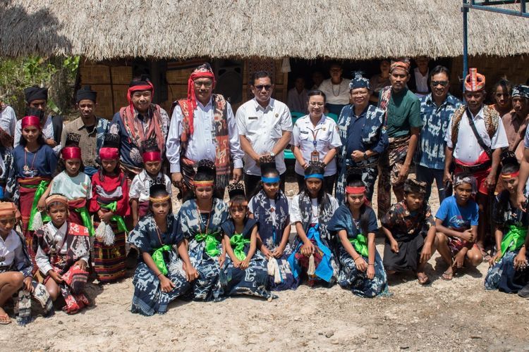 Sekolah adat Marapu di Kabupaten Sumba Timur, Nusa Tenggara Timur (NTT) 