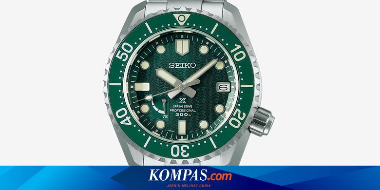 Nuansa Lumut Antartika Pada Jam Tangan Seiko Snr045j1