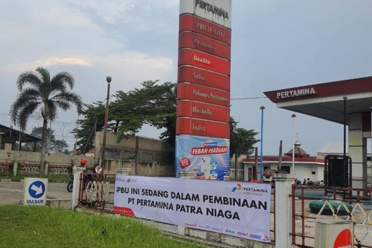 Lokasi SPBU yang curangi Takaran Sejak 2016 di Jalan Raya Serang Jakarta Gorda, Kecamatan Kibin, Kabupaten Serang, Banten