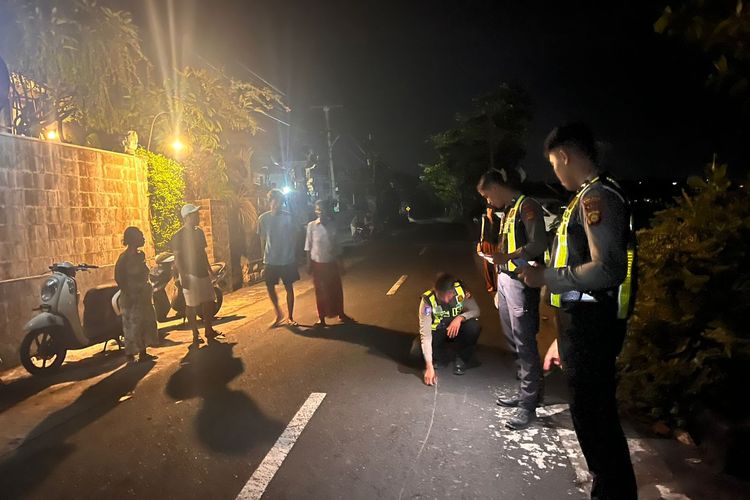 Kecelakaan Lalu Lintas, Seorang Nenek 70 Tahun di Nusa Penida Tewas