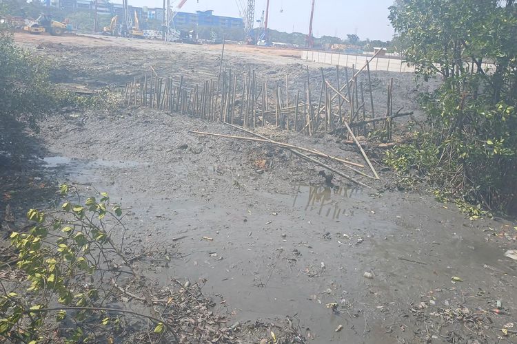 Aliran Kali di Marunda Jakut Terputus, Diduga akibat Tertimbun Lumpur Proyek