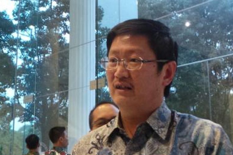 Presiden Direktur Trimegah Bangun Persada Roy A Arfandy. 