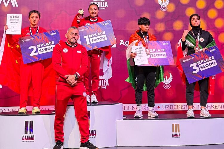 Indonesia Raih 7 Medali dari Kejuaraan MMA Asia di Uzbekistan